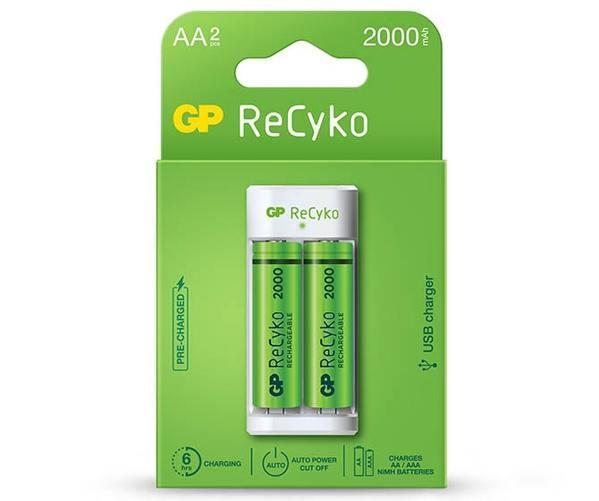 GP Batteries B51214 зарядно устройство за батерии USB | JAR Computers GP Batteries B51214 зарядно устройство за батерии USB