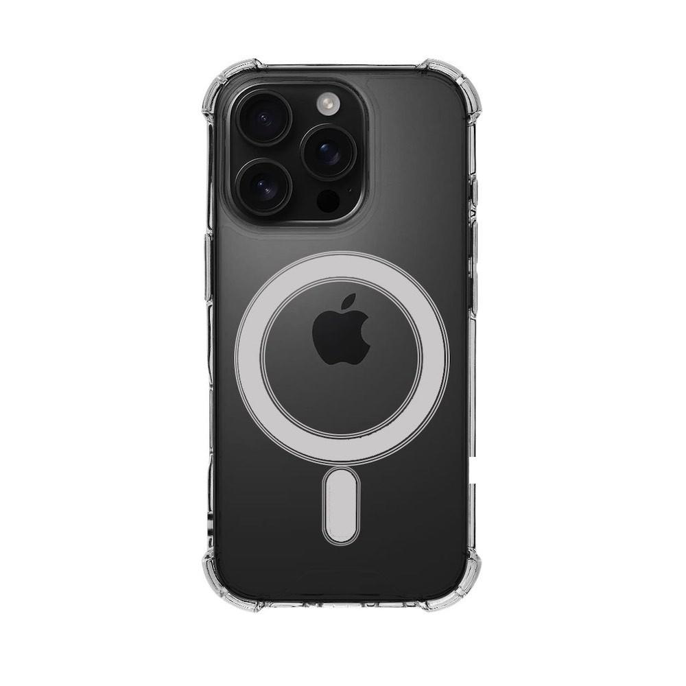 Хибриден удароустойчив кейс с MagSafe за iPhone 16 Pro - Tactical MagForce Plyo Case (прозрачен) | JAR Computers Хибриден удароустойчив кейс с MagSafe за iPhone 16 Pro - Tactical MagForce Plyo Case (прозрачен)
