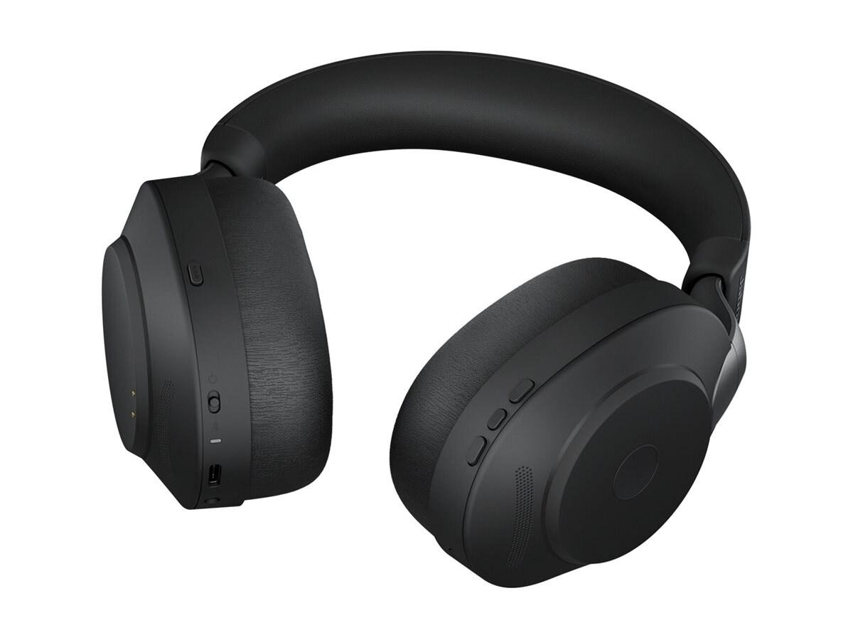 Jabra Evolve2 85 UC Stereo, Link380 USB-C, черни | JAR Computers Jabra Evolve2 85 UC Stereo, Link380 USB-C, черни