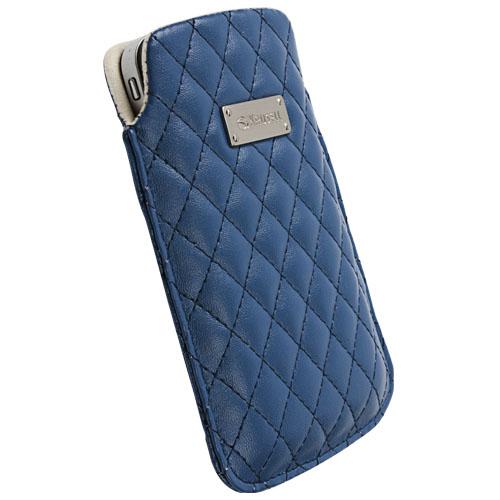 Кожен калъф за Samsung Galaxy S2, HTC Sensation, HTC Desire 500, LG, Nokia Lumia и смартфони - Krusell Avenyn Mobile Pouch XXL (син) | JAR Computers Кожен калъф за Samsung Galaxy S2, HTC Sensation, HTC Desire 500, LG, Nokia Lumia и смартфони - Krusell Avenyn Mobile Pouch XXL (син)