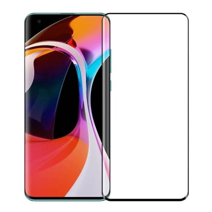 Обхващащо и ръбовете стъклено защитно покритие за дисплея на Xiaomi Mi 10, Mi 10 Pro - Premium Full Glue 5D Tempered Glass (черен) | JAR Computers Обхващащо и ръбовете стъклено защитно покритие за дисплея на Xiaomi Mi 10, Mi 10 Pro - Premium Full Glue 5D Tempered Glass (черен)