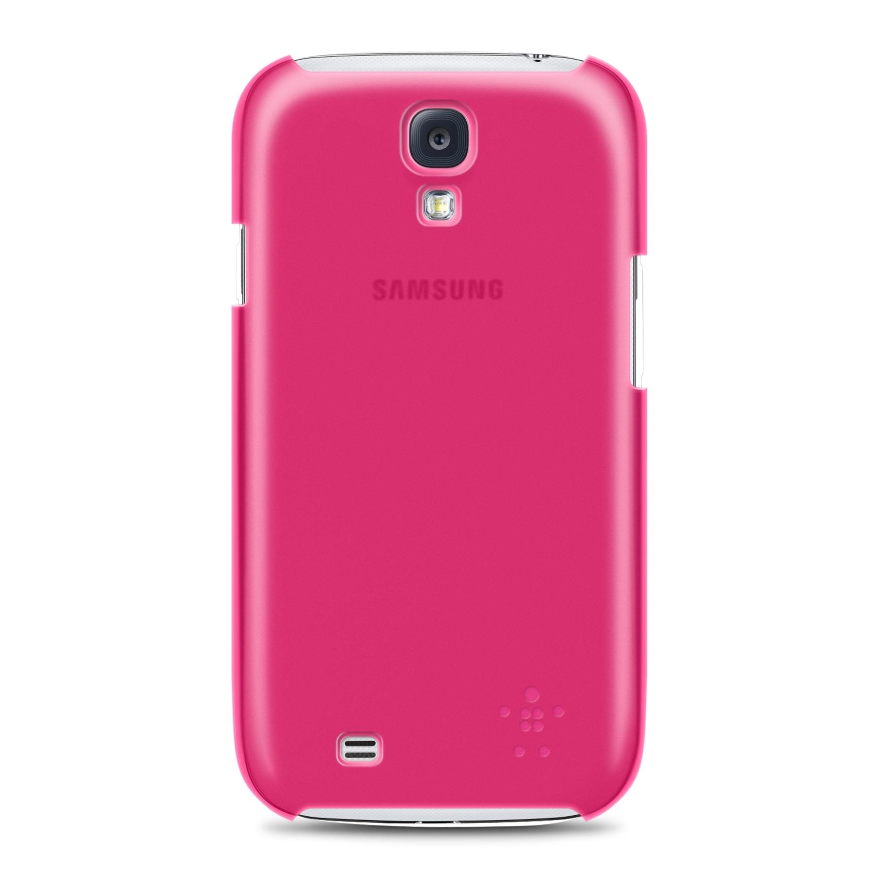 Поликарбонатов кейс за Samsung Galaxy S4 - Belkin Shield Sheer Matte (розов) | JAR Computers Поликарбонатов кейс за Samsung Galaxy S4 - Belkin Shield Sheer Matte (розов)