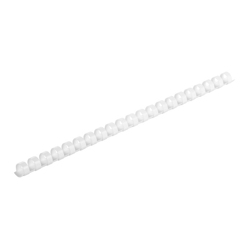 Top Office Спирали за подвързване, 12 mm, бели, 100 броя