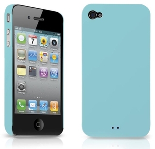 Изключително тънък поликарбонатов кейс за iPhone 4 - Tunewear Eggshell (син) | JAR Computers Изключително тънък поликарбонатов кейс за iPhone 4 - Tunewear Eggshell (син)