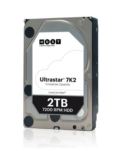 Твърд диск 3.5&quot; 2000GB SATA3 WD (HGST) HUS722T2TALA604 Ultrastar, 128MB ,7200RPM, 1W10002 (for datacenter,NAS)