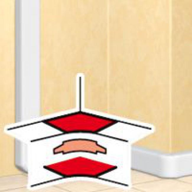 010606 Legrand Вътрешен ъгъл 85-95° за канал 50x150 DLP бял | JAR Computers 010606 Legrand Вътрешен ъгъл 85-95° за канал 50x150 DLP бял