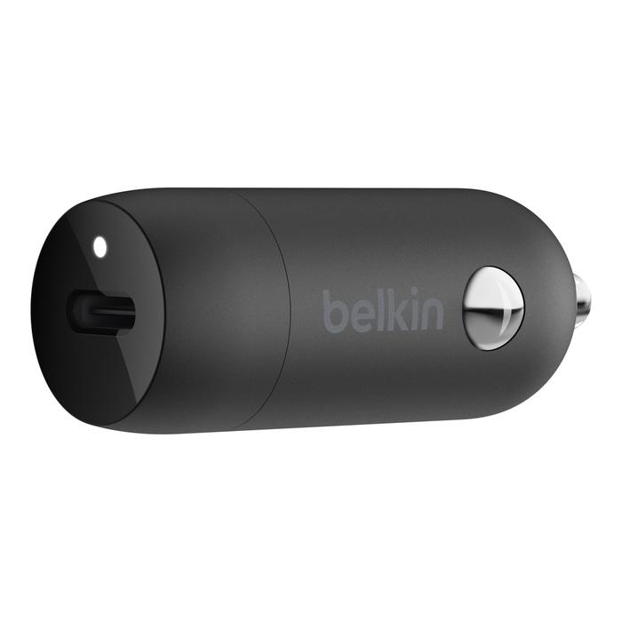 Belkin BoostCharge 30W USB-C Car Charger - Black | JAR Computers Belkin BoostCharge 30W USB-C Car Charger - Black
