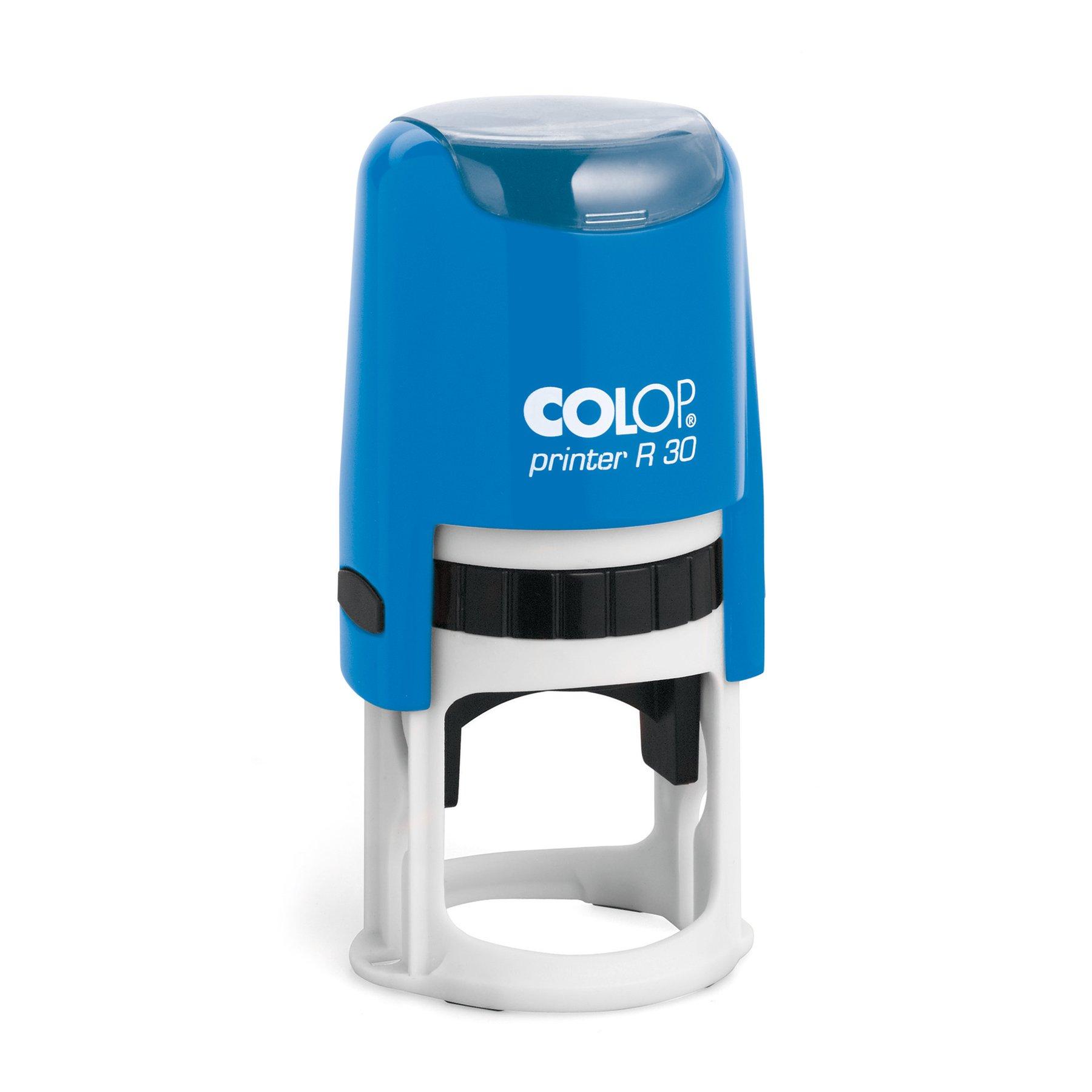 Colop Печат Printer R 30, кръгъл, 30 mm, син | JAR Computers Colop Печат Printer R 30, кръгъл, 30 mm, син
