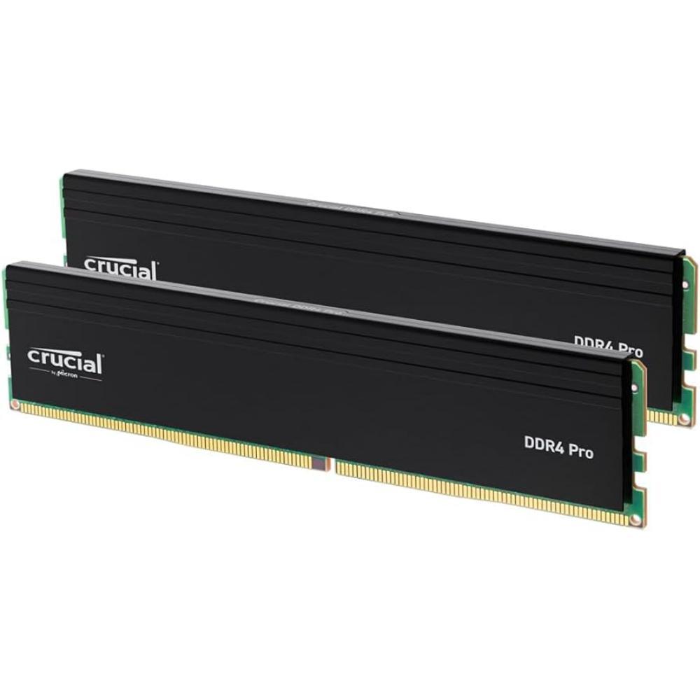 Crucial Pro DDR4-3200 Kit 64GB 2x32GB UDIMM CL22 16Gbit (CP2K32G4DFRA32A) (CRUCP2K32G4DFRA32A)