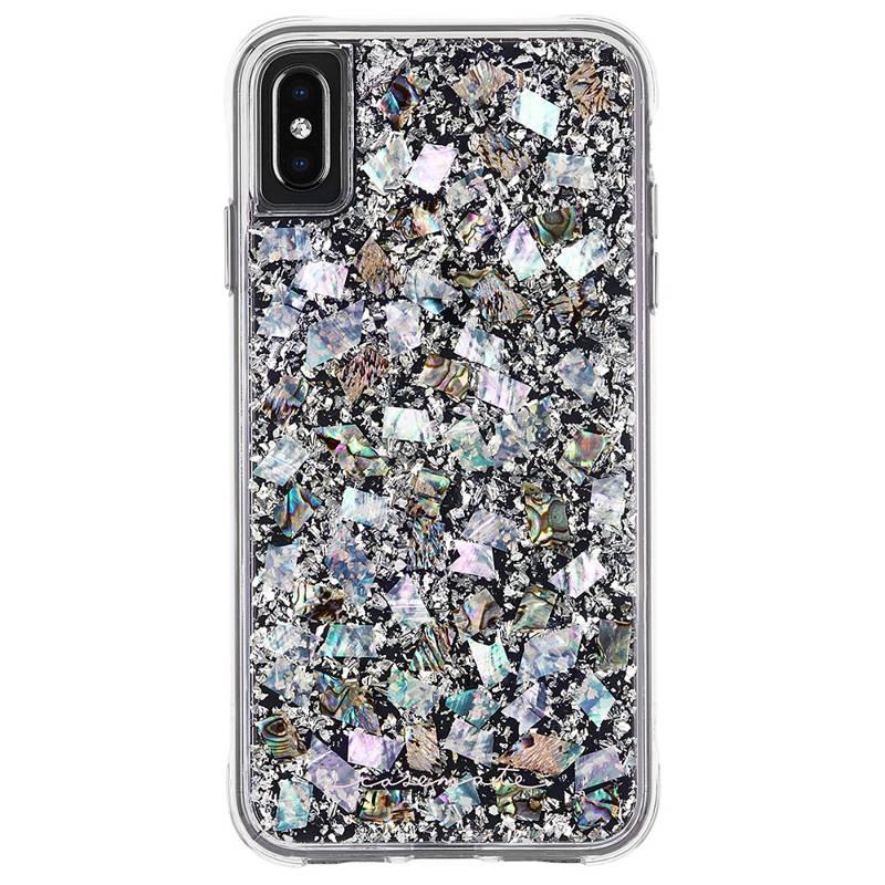 Дизайнерски кейс с истински перлени нишки и висока защита за iPhone XS Max - CaseMate Karat Case (светли перли) | JAR Computers Дизайнерски кейс с истински перлени нишки и висока защита за iPhone XS Max - CaseMate Karat Case (светли перли)