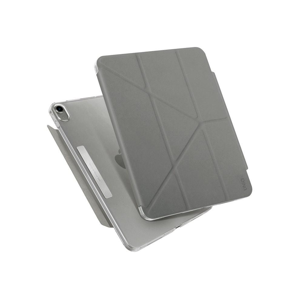 Хибриден кейс и поставка за iPad 10 (2022), iPad 11 (2025) - Uniq Camden Slim Case (сив) | JAR Computers Хибриден кейс и поставка за iPad 10 (2022), iPad 11 (2025) - Uniq Camden Slim Case (сив)