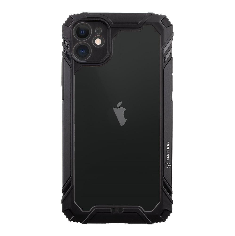 Хибриден удароустойчив кейс за iPhone 11 - Tactical Chunky Mantis Cover (черен-прозрачен) | JAR Computers Хибриден удароустойчив кейс за iPhone 11 - Tactical Chunky Mantis Cover (черен-прозрачен)