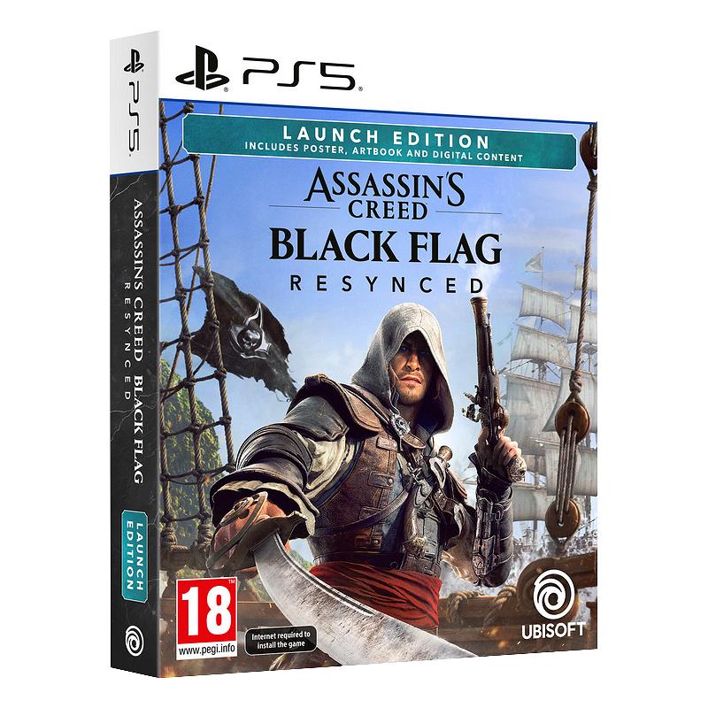 Игра Assassin's Creed Black Flag Resynced Day1 (PS5) | JAR Computers Игра Assassin's Creed Black Flag Resynced Day1 (PS5)