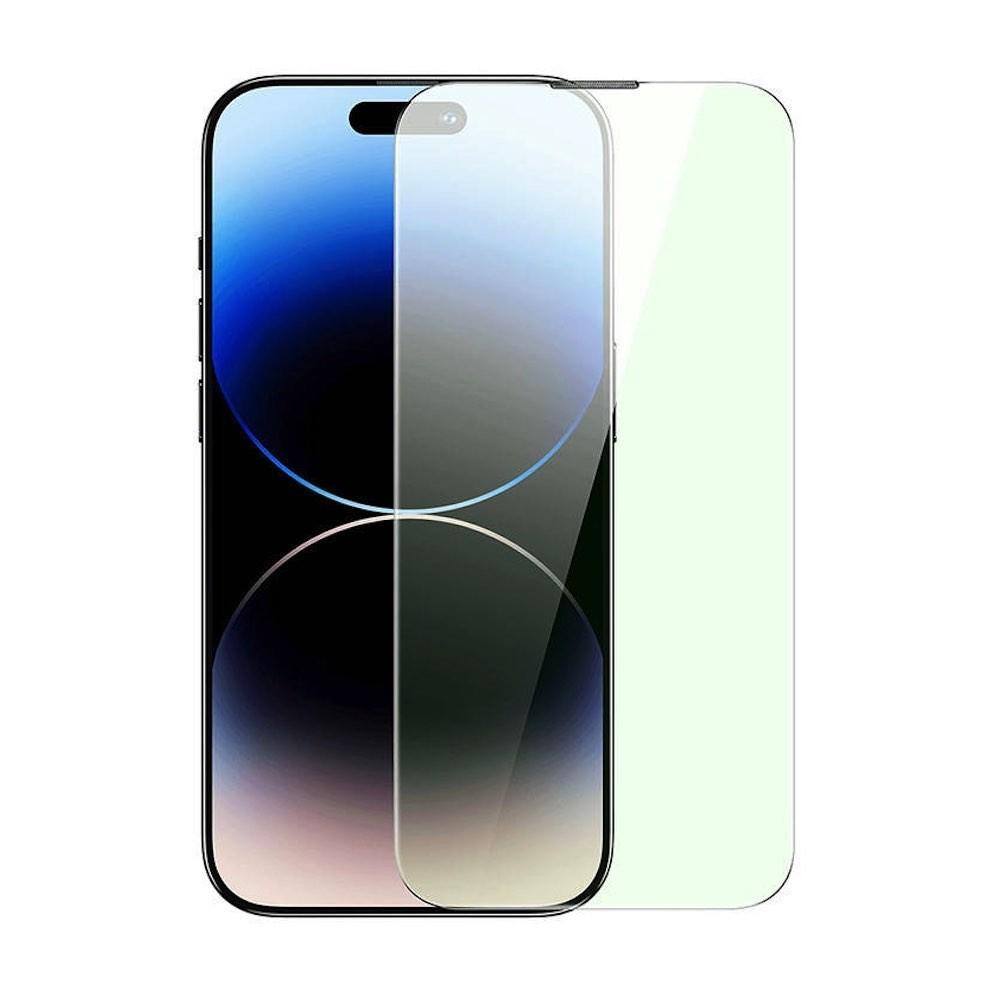 Калено стъклено защитно покритие със защитен филтър за дисплея за iPhone 14 Pro - Baseus Crystal Eye Protection Tempered Glass Set (P60012056201-01) (2 броя) | JAR Computers Калено стъклено защитно покритие със защитен филтър за дисплея за iPhone 14 Pro - Baseus Crystal Eye Protection Tempered Glass Set (P60012056201-01) (2 броя)