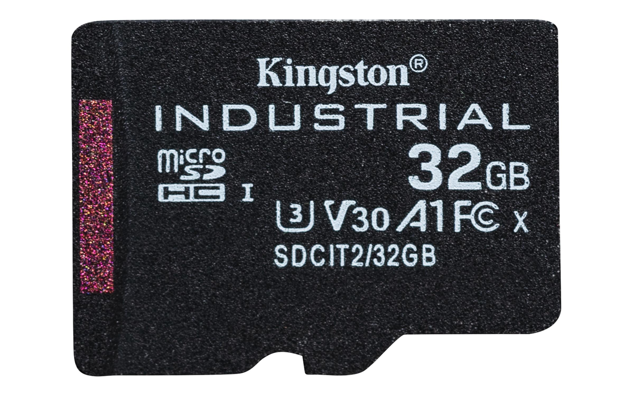 Kingston Technology Industrial 32 GB MicroSDHC UHS-I Клас 10