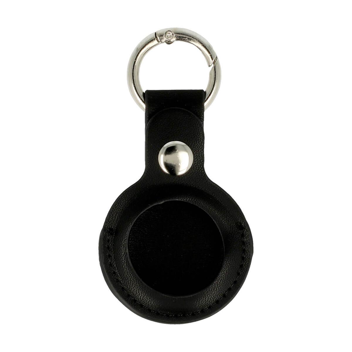 Ключодържател от изкуствена кожа за Apple AirTag - Tel PU Leather Keyring (черен) | JAR Computers Ключодържател от изкуствена кожа за Apple AirTag - Tel PU Leather Keyring (черен)