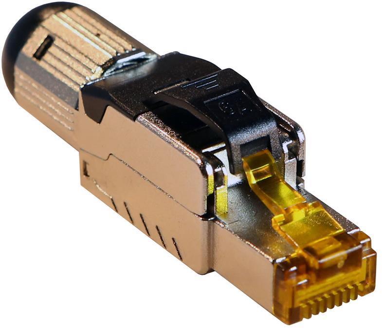 Куплунг Cat.6A STP 1x RJ45, без инструмент Legrand | JAR Computers Куплунг Cat.6A STP 1x RJ45, без инструмент Legrand
