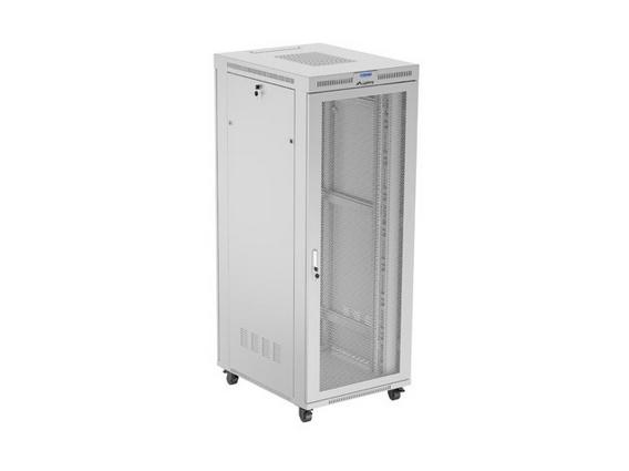 Lanberg Rack Cabinet 19" Free-Standing 42U/800X1000 (FlAT Pack) With Mesh Door LCD Grey | JAR Computers Lanberg Rack Cabinet 19" Free-Standing 42U/800X1000 (FlAT Pack) With Mesh Door LCD Grey