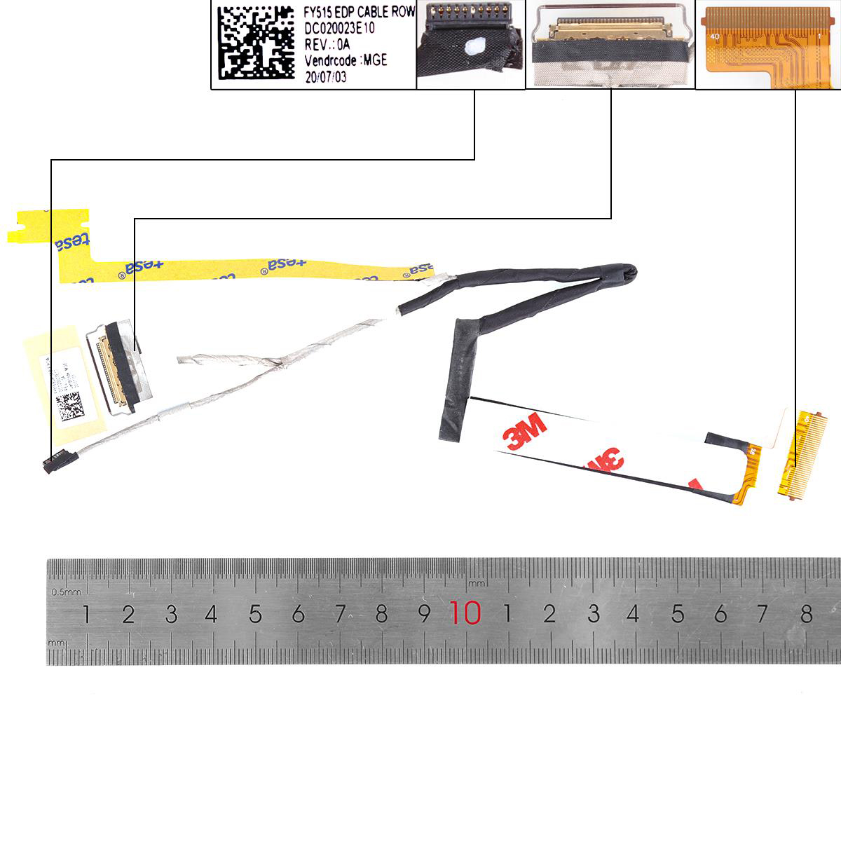 Лентов Кабел за лаптоп (LCD Cable) Lenovo Y540 Y530-15ICH 2019 30 Pin FHD  | JAR Computers Лентов Кабел за лаптоп (LCD Cable) Lenovo Y540 Y530-15ICH 2019 30 Pin FHD