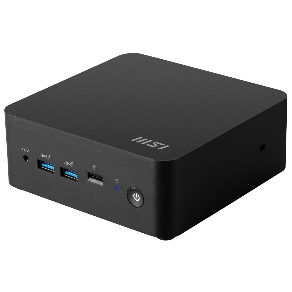 MSI Cubi NUC 1MG-019DE Intel Core 7 150U 16 GB DDR5-SDRAM 512 GB SSD Windows 11 Pro Mini PC Black | JAR Computers MSI Cubi NUC 1MG-019DE Intel Core 7 150U 16 GB DDR5-SDRAM 512 GB SSD Windows 11 Pro Mini PC Black