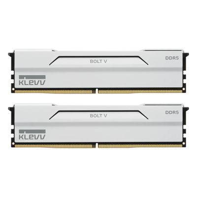 Памет за настолен компютър KLEVV RAM BOLT V - 64 GB (2 x 32 GB Kit) - DDR5 6000 UDIMM CL30 | JAR Computers Памет за настолен компютър KLEVV RAM BOLT V - 64 GB (2 x 32 GB Kit) - DDR5 6000 UDIMM CL30