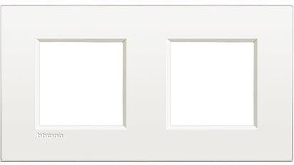 Рамка 2+2 мод. метална Pure white AIR LL Bticino | JAR Computers Рамка 2+2 мод. метална Pure white AIR LL Bticino