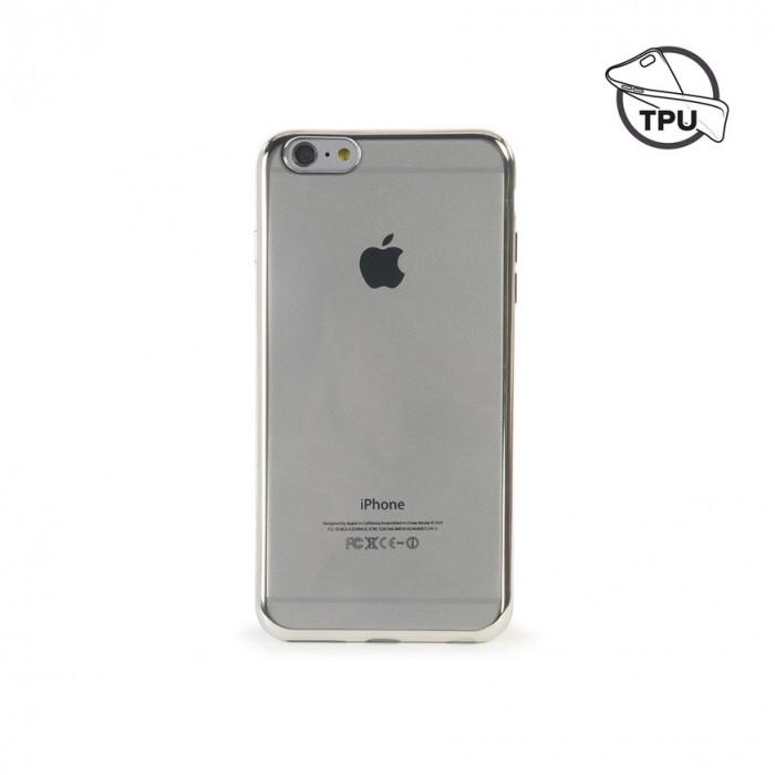 Силиконов (TPU) калъф за iPhone 6 Plus, iPhone 6S Plus - Tucano Elektro Flex Case (сребрист) | JAR Computers Силиконов (TPU) калъф за iPhone 6 Plus, iPhone 6S Plus - Tucano Elektro Flex Case (сребрист)