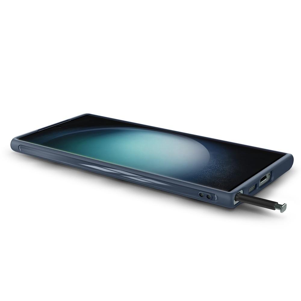 Spigen Cyrill Ultra Color Case - силиконов (TPU) калъф с висока степен на защита за Samsung Galaxy S24 Ultra (тъмносин) | JAR Computers Spigen Cyrill Ultra Color Case - силиконов (TPU) калъф с висока степен на защита за Samsung Galaxy S24 Ultra (тъмносин)