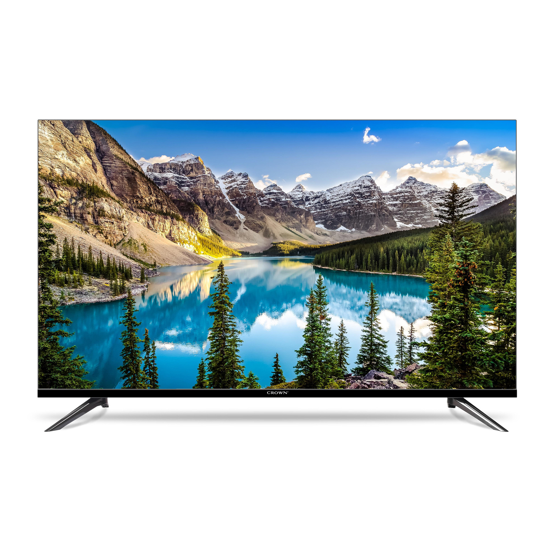 Телевизор Crown 43JQ71UAW SMART TV QLED , 108 см, 3840x2160 UHD-4K , 43 inch, Android , QLED                                                                                                   