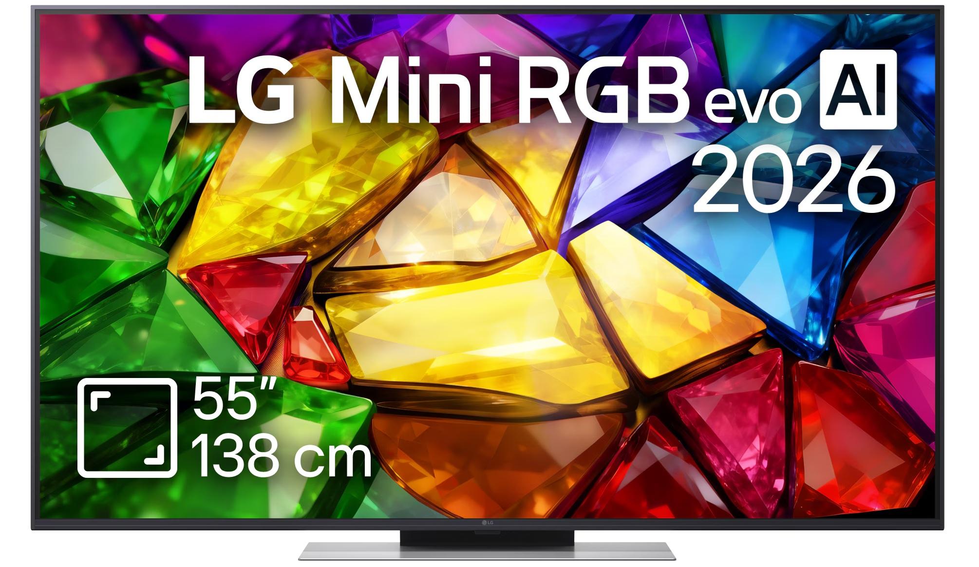 Телевизор LG 55MRGB87B3B , 139 см, 3840x2160 UHD-4K , 55 inch, Mini LED , Smart TV , Web Os
