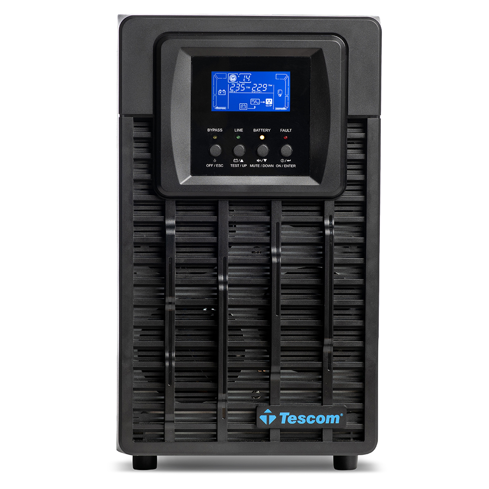 Tescom Online UPS 1101ST NEOLINE ST+ 1KVA/900W LCD with 2 X 12V9Ah (UPS.0404) (TSUPS0404)