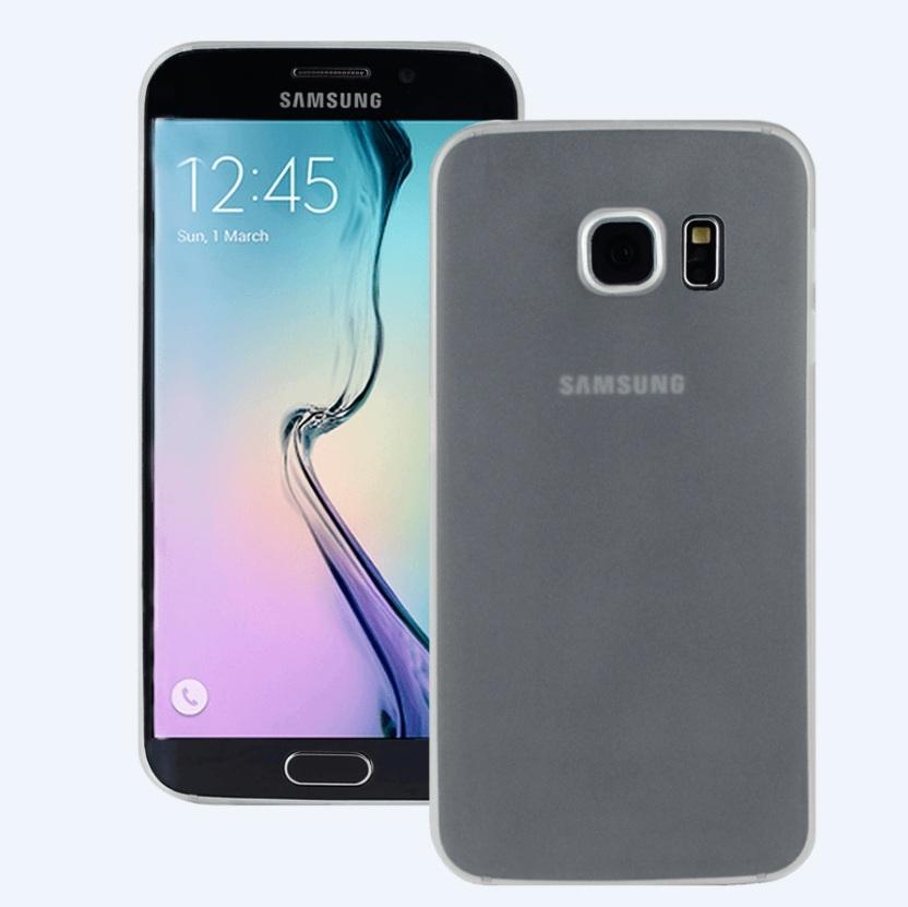 Тънък полимерен кейс (0.35 mm) за Samsung Galaxy S6 Edge (прозрачен-матиран) - Redneck PP Case (bulk) | JAR Computers Тънък полимерен кейс (0.35 mm) за Samsung Galaxy S6 Edge (прозрачен-матиран) - Redneck PP Case (bulk)