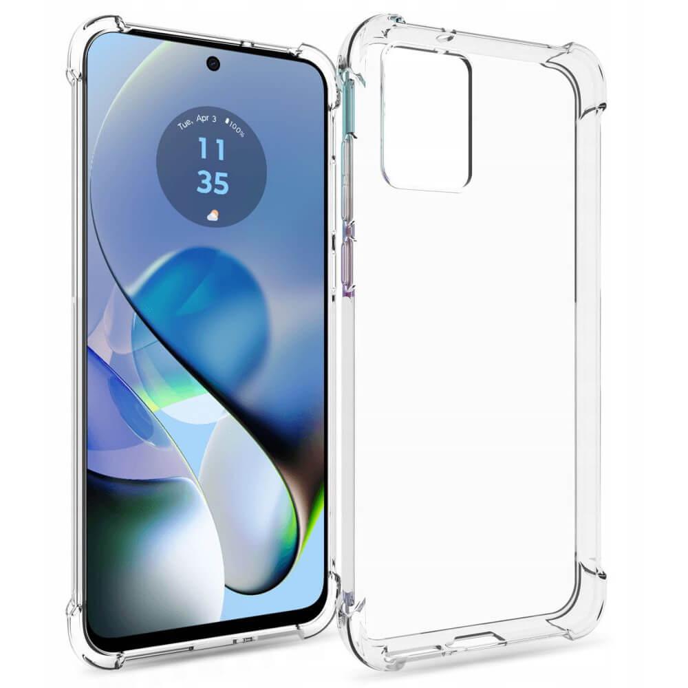 Удароустойчив силиконов (TPU) калъф за Motorola Moto G54 5G - Tech-Protect FlexAir Pro Case (прозрачен) | JAR Computers Удароустойчив силиконов (TPU) калъф за Motorola Moto G54 5G - Tech-Protect FlexAir Pro Case (прозрачен)