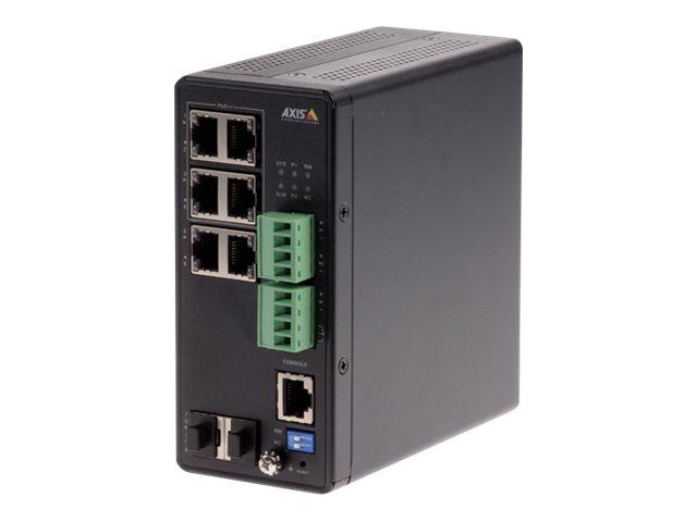 AXIS T8504-R 4 Port Gigabit INDUSTRIAL POE SWITCH | JAR Computers AXIS T8504-R 4 Port Gigabit INDUSTRIAL POE SWITCH