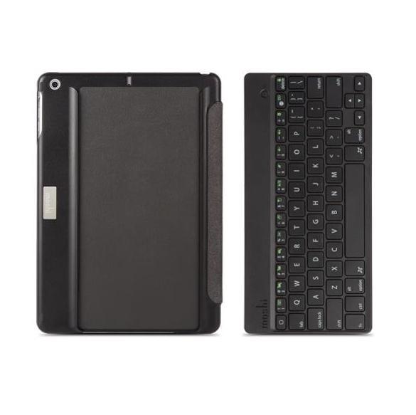 Безжична клавиатура, кейс и поставка за iPad Air, iPad 5 - Moshi VersaKeyboard Bluetooth (2017) | JAR Computers Безжична клавиатура, кейс и поставка за iPad Air, iPad 5 - Moshi VersaKeyboard Bluetooth (2017)