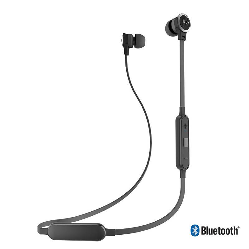 Безжични спортни блутут слушалки за мобилни устройства - iLuv Neon Air 2 Wireless In-Ear Earphones (черен) | JAR Computers Безжични спортни блутут слушалки за мобилни устройства - iLuv Neon Air 2 Wireless In-Ear Earphones (черен)