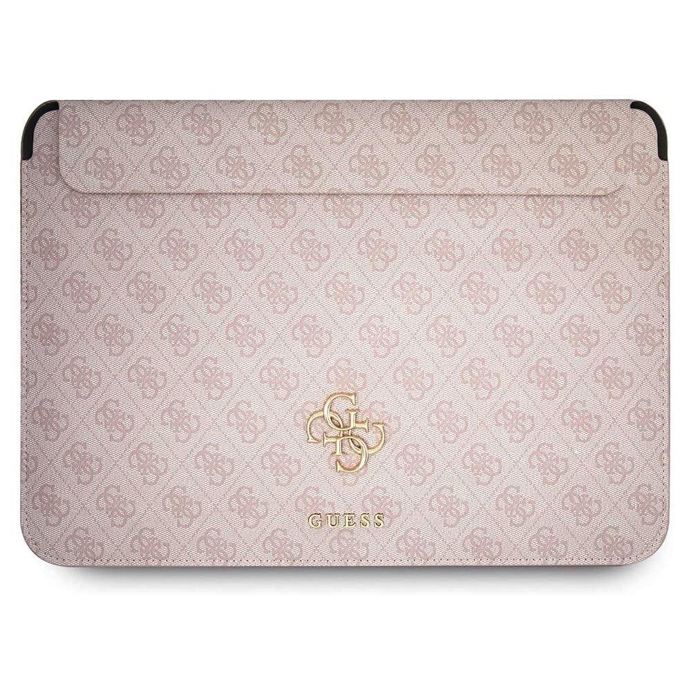 Дизайнерски кожен калъф за преносими компютри до 13 инча - Guess PU 4G Metal Logo Computer Sleeve 13 (розов) | JAR Computers Дизайнерски кожен калъф за преносими компютри до 13 инча - Guess PU 4G Metal Logo Computer Sleeve 13 (розов)