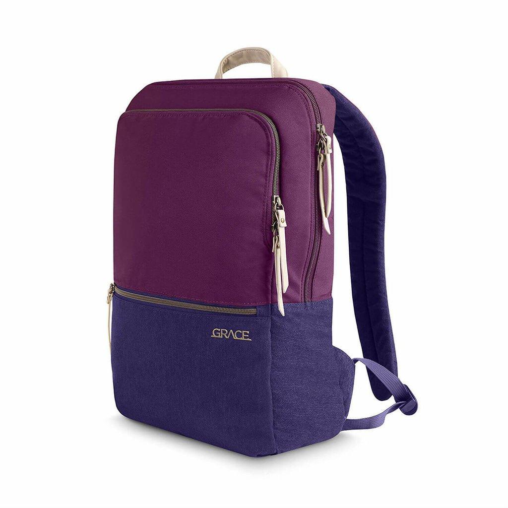 Елегантна и стилна раница за MacBook Pro 15 и лаптопи до 15 инча - STM Grace Backpack (лилав) | JAR Computers Елегантна и стилна раница за MacBook Pro 15 и лаптопи до 15 инча - STM Grace Backpack (лилав)