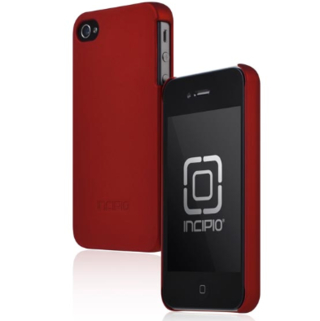 Поликарбонатов кейс за iPhone 4/4S - Incipio Feather UltraLight (червен) | JAR Computers Поликарбонатов кейс за iPhone 4/4S - Incipio Feather UltraLight (червен)