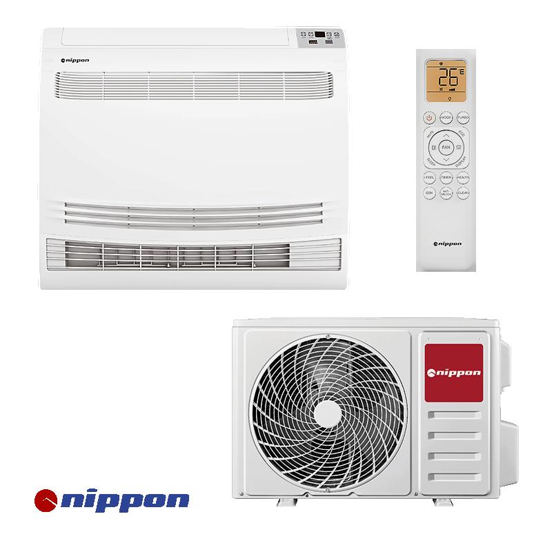 Инверторен климатик Nippon NPC 12F-PRO NORDIC - подов тип | JAR Computers Инверторен климатик Nippon NPC 12F-PRO NORDIC - подов тип
