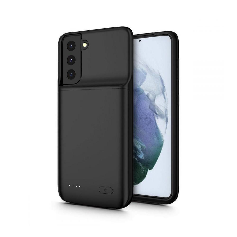 Кейс с вградена батерия за Samsung Galaxy S21 - Tech-Protect Power Battery Case 4800mAh (черен) | JAR Computers Кейс с вградена батерия за Samsung Galaxy S21 - Tech-Protect Power Battery Case 4800mAh (черен)