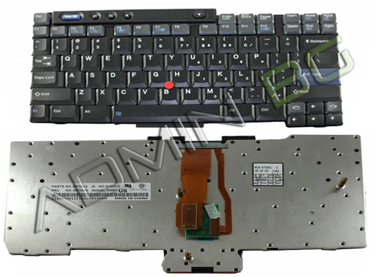 Клавиатура за лаптоп Lenovo T40 T41 T42 T43 R50 R51 R51E  | JAR Computers Клавиатура за лаптоп Lenovo T40 T41 T42 T43 R50 R51 R51E