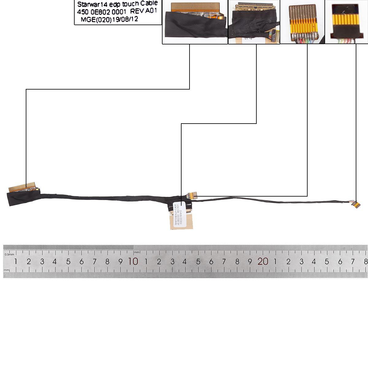Лентов Кабел за лаптоп (LCD Cable) HP Pavilion X360 14M-CD 14-CD TPN-W131 | JAR Computers Лентов Кабел за лаптоп (LCD Cable) HP Pavilion X360 14M-CD 14-CD TPN-W131
