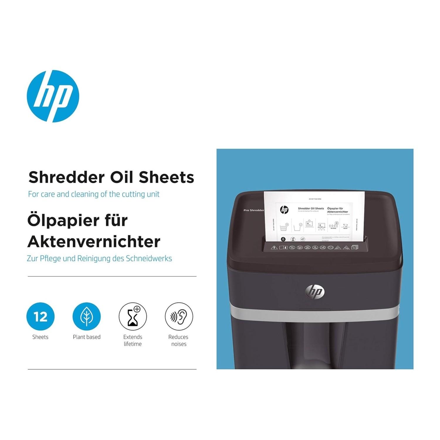 Листа за смазване на автоматични шредери HP, А5, опаковка 12 л. | JAR Computers Листа за смазване на автоматични шредери HP, А5, опаковка 12 л.