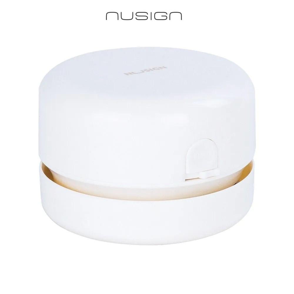Мини прахосмукачка за бюро Nusign Classic NS198, с батерии, 89 х 68 мм, бяла | JAR Computers Мини прахосмукачка за бюро Nusign Classic NS198, с батерии, 89 х 68 мм, бяла