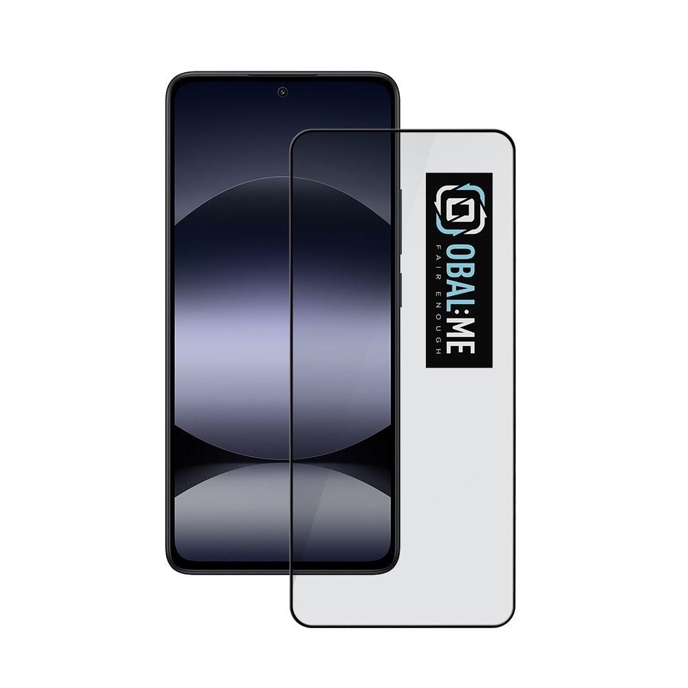 Обхващащо и ръбовете стъклено защитно покритие за дисплея на Xiaomi Redmi Note 14 4G, Note 14 5G, Redmi Note 14S, Poco M7 Pro 5G - OBALME Tempered Glass Screen Protector 5D (черен-прозрачен) | JAR Computers Обхващащо и ръбовете стъклено защитно покритие за дисплея на Xiaomi Redmi Note 14 4G, Note 14 5G, Redmi Note 14S, Poco M7 Pro 5G - OBALME Tempered Glass Screen Protector 5D (черен-прозрачен)