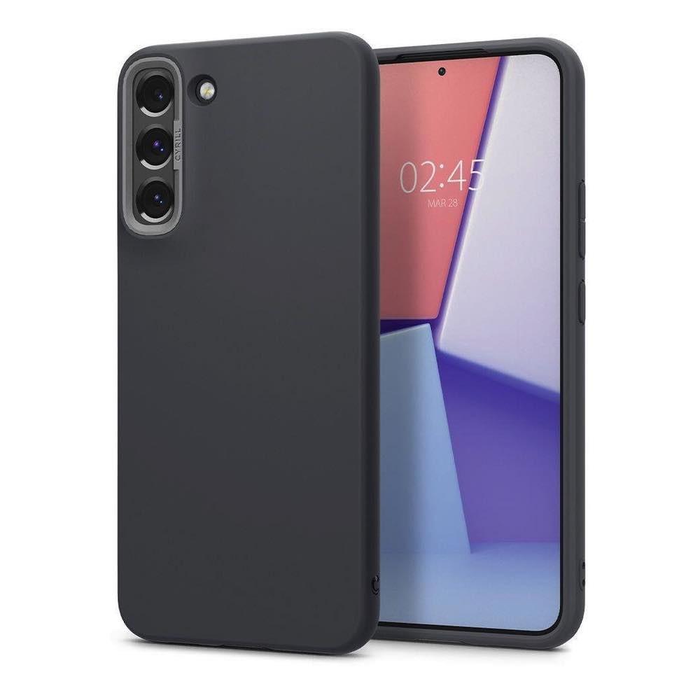 Силиконов (TPU) калъф с висока степен на защита за Samsung Galaxy S22 - Spigen Cyrill Color Brick Case (сив) | JAR Computers Силиконов (TPU) калъф с висока степен на защита за Samsung Galaxy S22 - Spigen Cyrill Color Brick Case (сив)