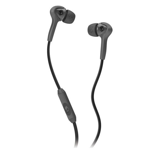Слушалки с микрофон за iPhone и мобилни телефони - Skullcandy Smokin Buds Carbon Grey (тъмносив) | JAR Computers Слушалки с микрофон за iPhone и мобилни телефони - Skullcandy Smokin Buds Carbon Grey (тъмносив)