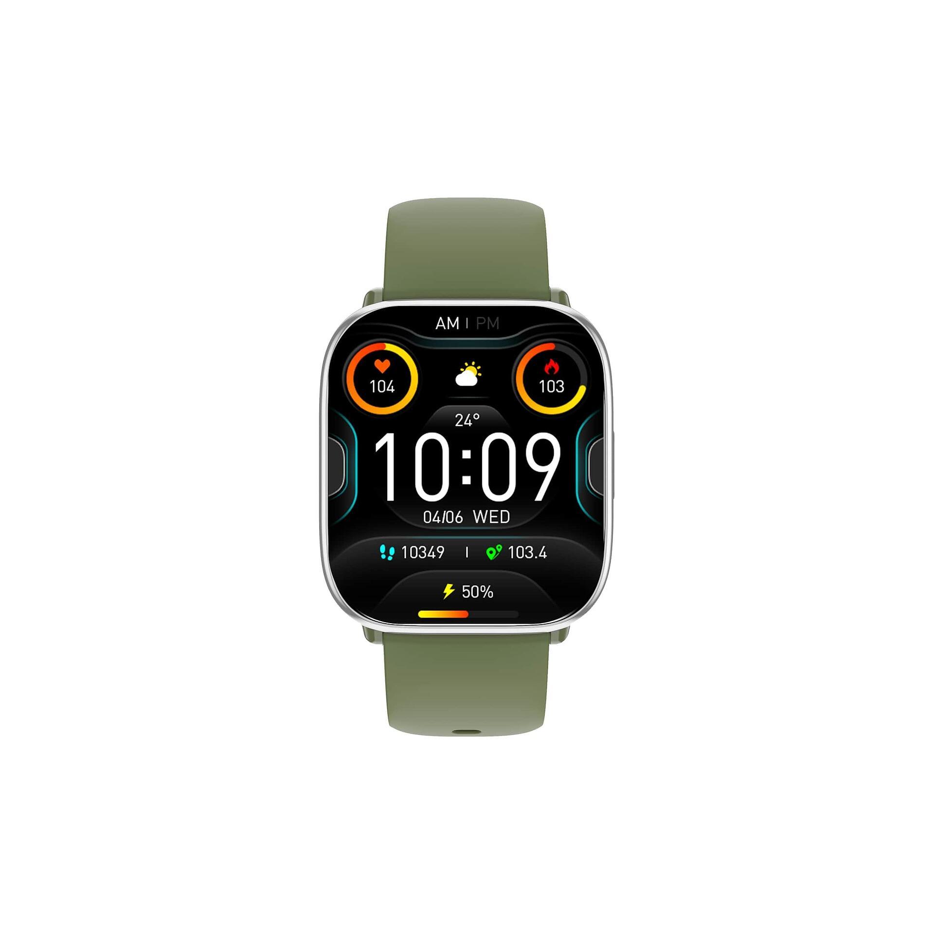 Смарт часовник myPhone Watch Pastel  маслинено зелен