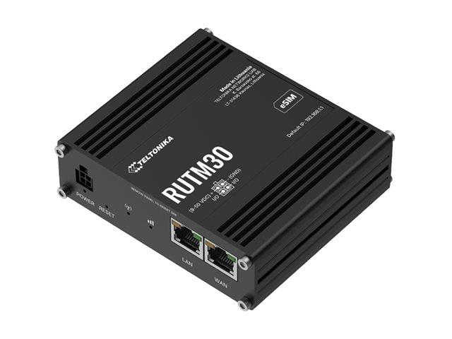 TELTONIKA NETWORKS RUTM30 DUAL SIM eSIM 5G/4G/LTE/3G Router